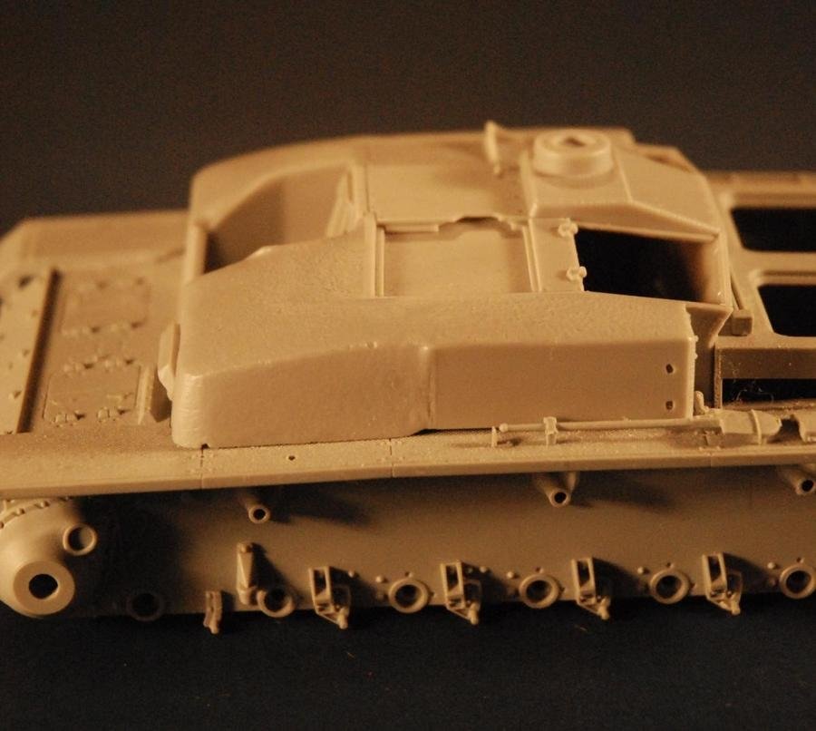 Panzer Art RE35-280 Stug III F8 upper hull with concrete armor 1/35 – zdjęcie 2