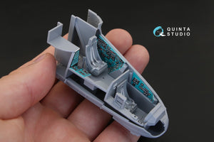 Quinta Studio QD48155 Mi-24P 3D-Printed &amp;amp; coloured Interior on decal paper (for Zvezda kit) 1/48 – immagine 5