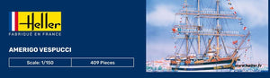 Heller 58807 Amerigo Vespucci - Starter Kit 1/150 – immagine 4