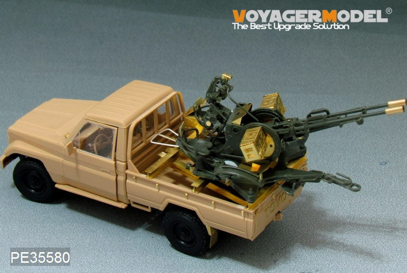 Voyager Model PE35580 Modern Pick UP w/ZU-23-2 FOR MENG VS-004 1/35 – immagine 6