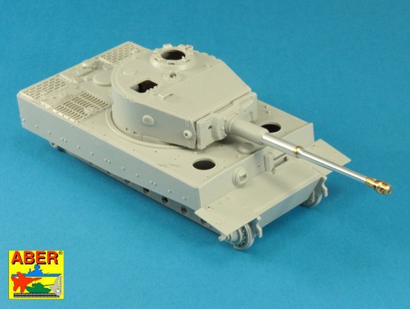 Aber 35L-238 KwK36/L56 88mm barrel for German lateTiger I 1/35 – imagen 7