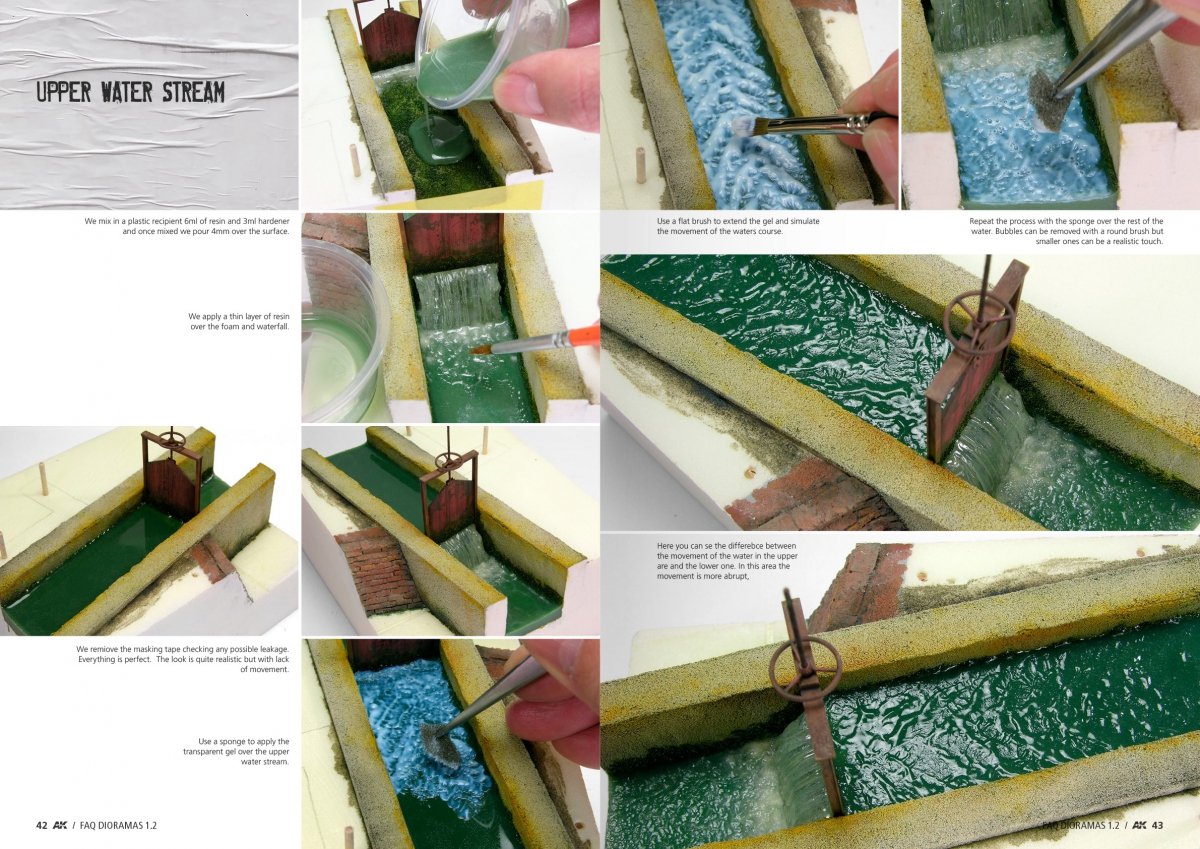 AK Interactive AK8050 DIORAMAS F.A.Q 1.2 EXTENSION – WATER, ICE &amp;amp; SNOW (English) – Bild 3