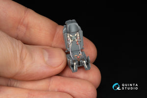Quinta Studio QD+48578 MiG-21MF Fishbed-J (Gorkiy plant) 3D-Printed &amp;amp; coloured Interior on decal paper (Eduard) (with 3D-printed resin parts) 1/48 – imagen 11