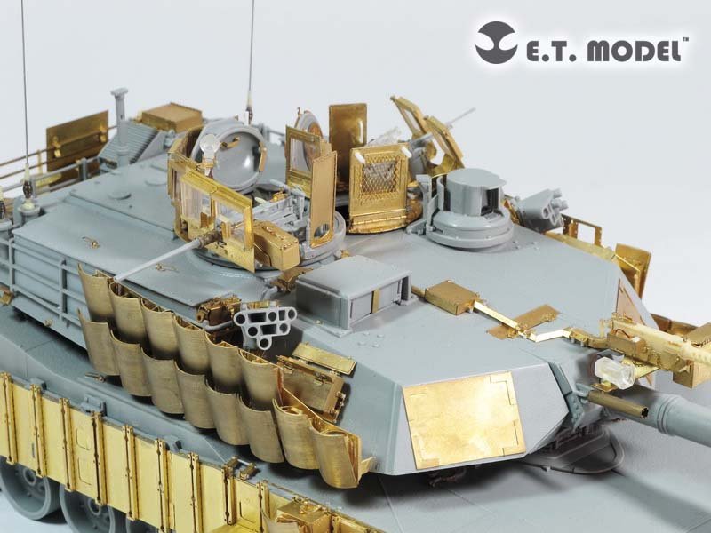 ET Modèle E35-161 Char de combat principal M1A2 SEP TUSK II de l&amp;#39;armée américaine moderne (pour DRAGON 3536) (1/35) – image 6