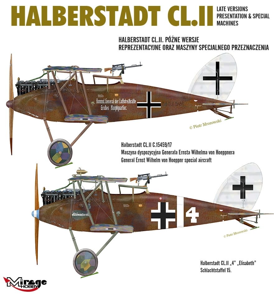 Mirage Hobby 481405 Halberstadt CL.II 1/48 – imagen 3