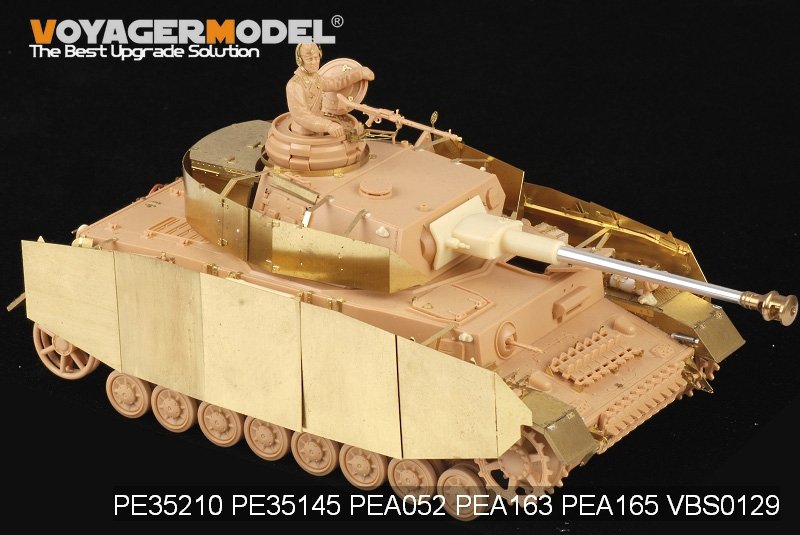 Voyager Model PE35210 WWII German Pz.Kpfw.IV Ausf.H for TAMIYA 35209 1/35 – immagine 4