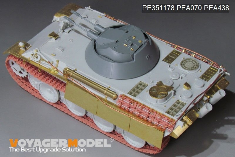 Voyager Model PE351178 WWII German Panther G 30mm Flakpanzer Kugelblitz (For TAKOM 2150) 1/35 – immagine 4