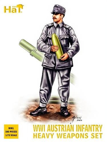 Hat 8081 WWI Austrian Heavy Weapons Team 1/72