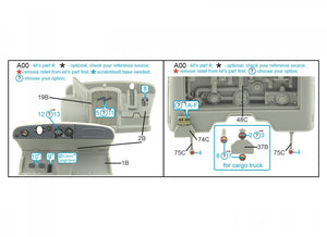 Quinta Studio QD48294 Opel Blitz family 3D-Printed &amp;amp; coloured Interior on decal paper (Tamiya/Italeri) 1/48 – zdjęcie 2