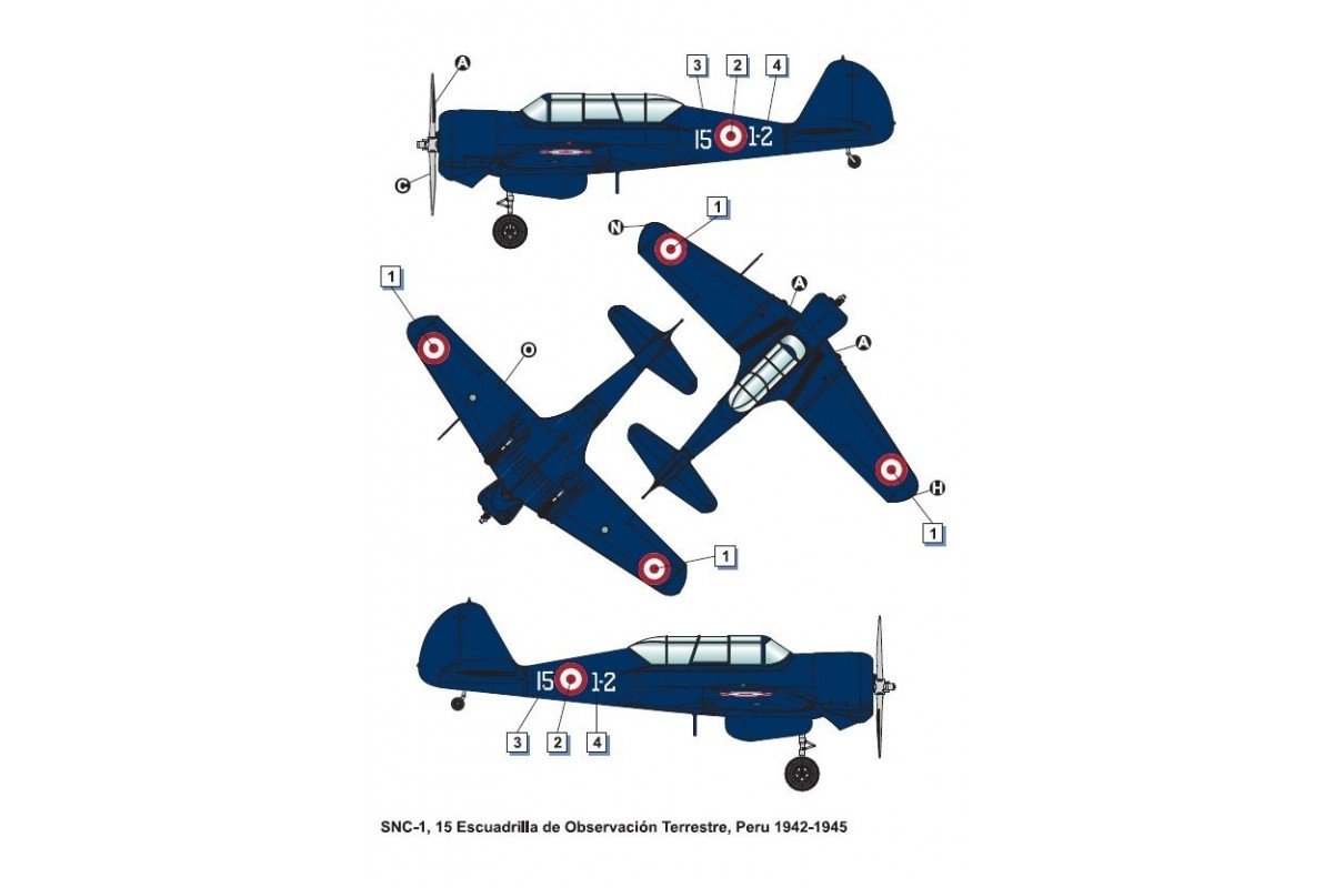 Dora Wings 48041 Curtiss-Wright SNC-1 Falcon II 1/48 – Bild 6