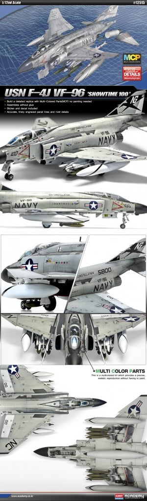 Academy 12515 USN F-4J VF-96 1/72 – zdjęcie 2