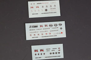 Hobby design HD01-0047 Nissan GT-R R33 - Metal Logo 1/24