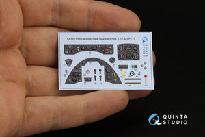 Quinta Studio QD32135 Gloster Gladiator Mk II 3D-Printed &amp;amp; coloured Interior on decal paper (ICM) 1/32 – Bild 8
