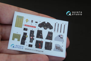 Quinta Studio QD48124 A-1J 3D-Printed &amp;amp; coloured Interior on decal paper (for Tamiya kit) 1/48 – zdjęcie 4