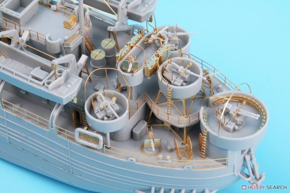 AFV Club AG35050 Photo-Etched Conversion Kit for US Navy Type 2 LSTs LST-1 Class Landing Ship 1/350 – zdjęcie 2
