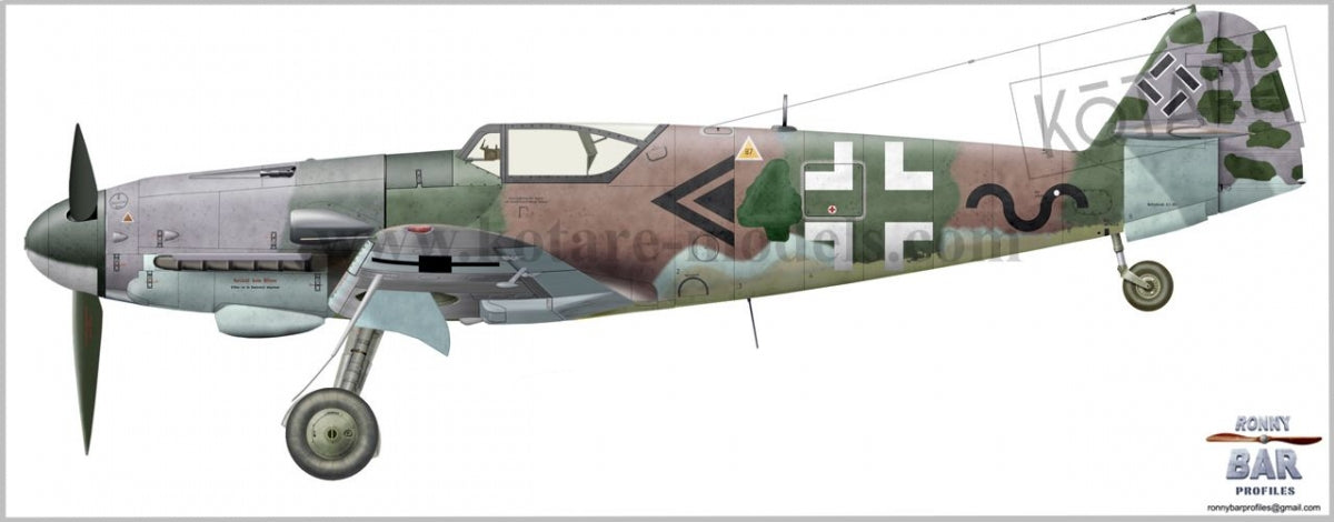 Kotare K32009 Messerschmitt Bf 109K-4 1/32
