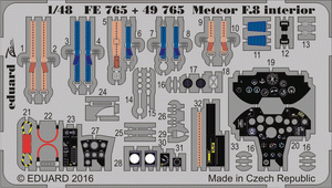 Intérieur Eduard 49765 Meteor F.8 AIRFIX 1/48