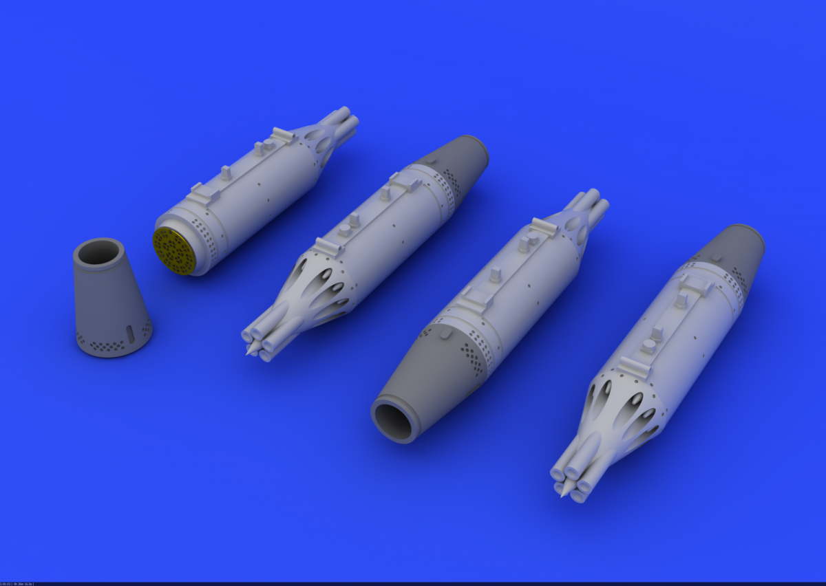 Eduard 672189 UB-16 rocket launchers for MiG-21 EDUARD 1/72 – Bild 2