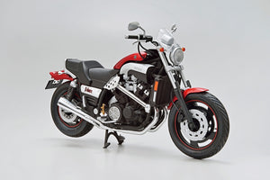 Aoshima 06313 Yamaha 5GK Vmax &amp;#39;04 with Custom parts 1/12 – immagine 3