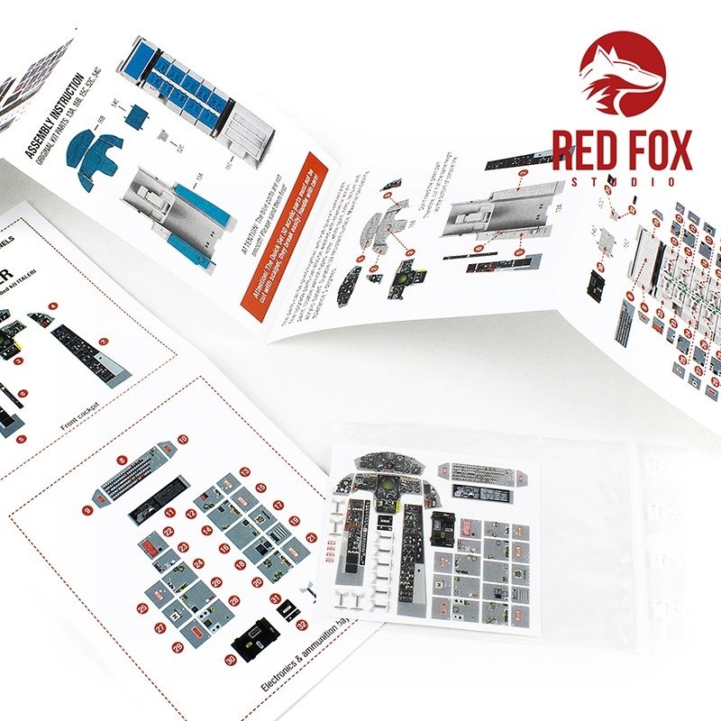 Red Fox Studio QS-32117 F-104A Starfighter (for Italeri kit) 1/32 – immagine 3