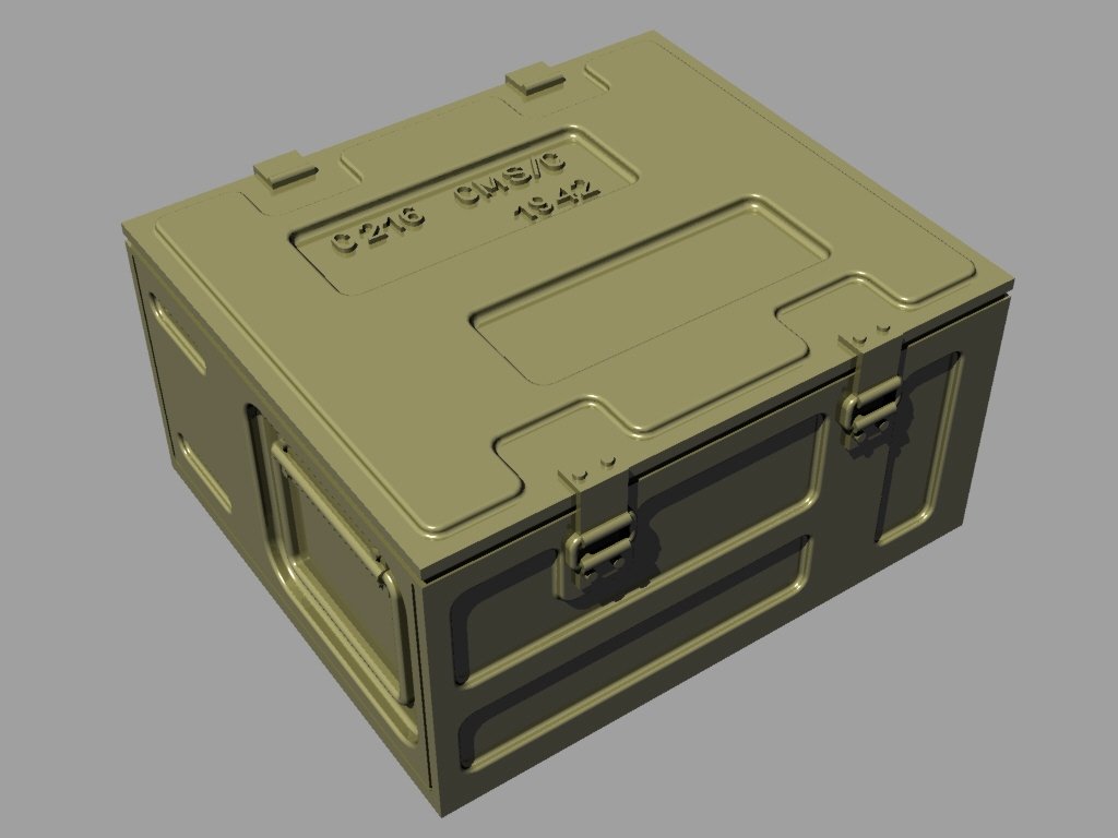 Panzer Art RE35-148 C216 British ammo boxes (40mm Bofors AA Gun) 1/35 – Bild 3
