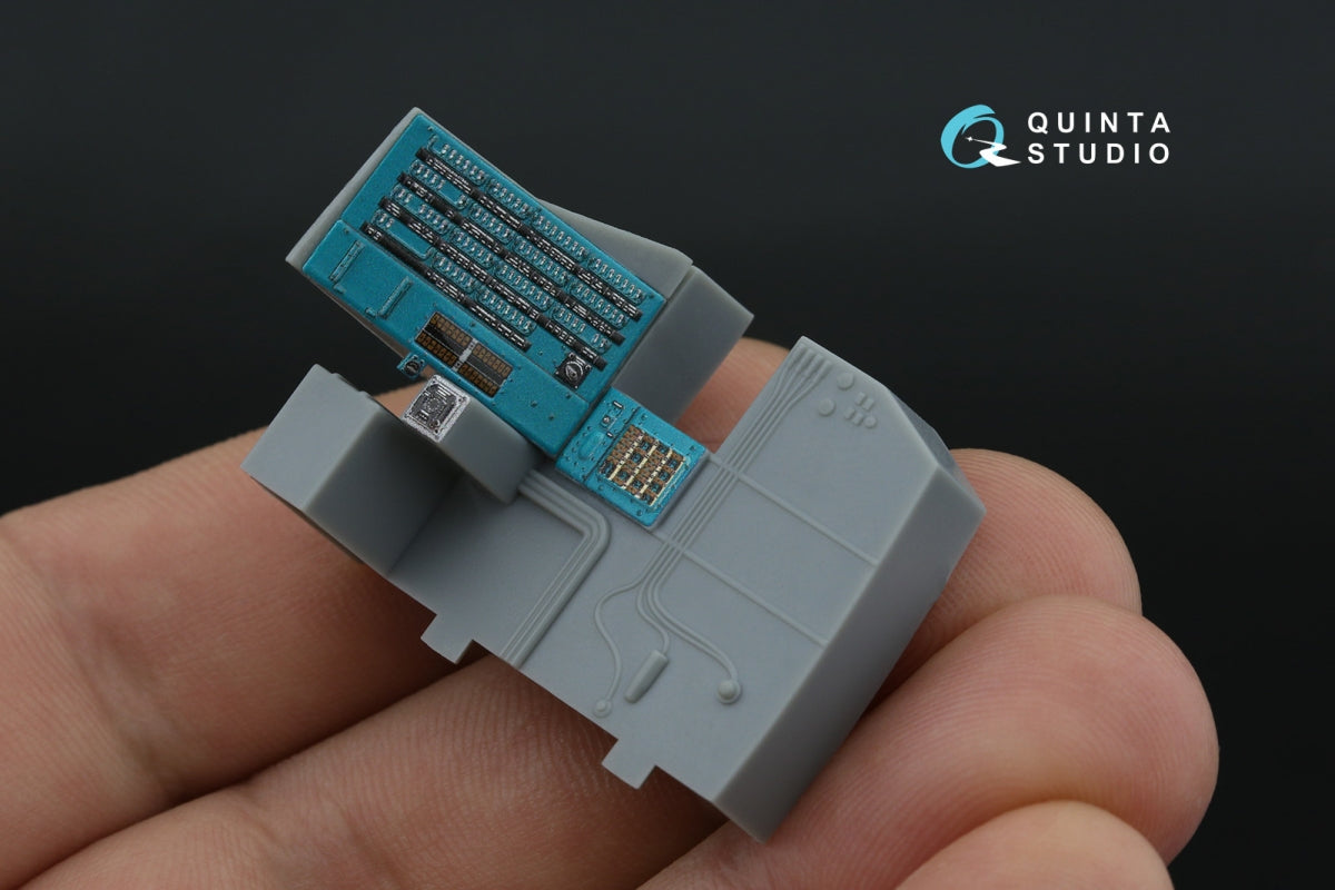 Quinta Studio QD48570 Mi-24A 3D-Printed &amp;amp; coloured Interior on decal paper (Trumpeter) 1/48 – immagine 11