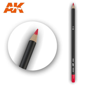 Crayon aquarelle rouge AK Interactive AK10031