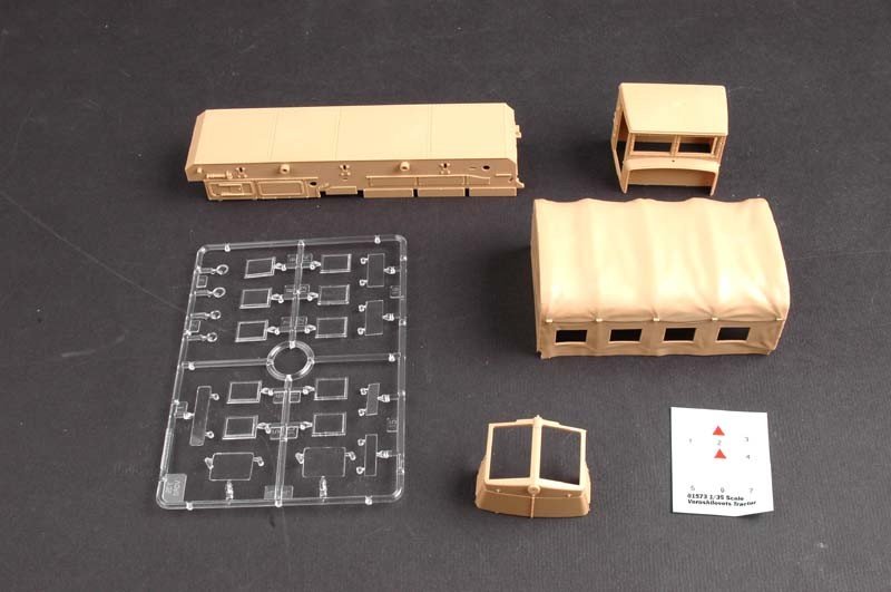 Trumpeter 01573 Voroshilovets Tractor 1/35 – immagine 9