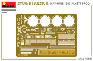 MiniArt 35341 STUG III AUSF. G MAY-JUNE 1943 ALKETT PROD. 1/35 – imagen 2