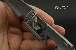 Quinta Studio QD48134 Spitfire Mk.I 3D-Printed &amp;amp; coloured Interior on decal paper (Tamiya) 1/48 – immagine 10
