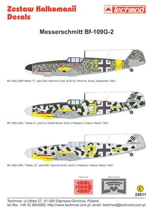 Techmod 24011 - Messerschmitt Bf 109G-2 1/24 – Bild 2