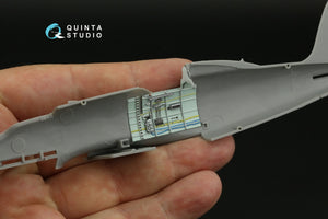 Quinta Studio QD48389 Macchi C.202 Folgore Early 3D-Printed &amp;amp; colored Interior on decal paper (Hasegawa/Eduard) 1/48 – image 11