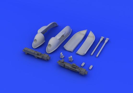 Eduard 648246 Bf 109 cannon pods 1/48 EDUARD – immagine 5