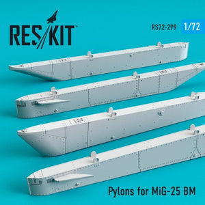 RESKIT RS72-0299 Pylônes pour MiG-25 BM 1/72