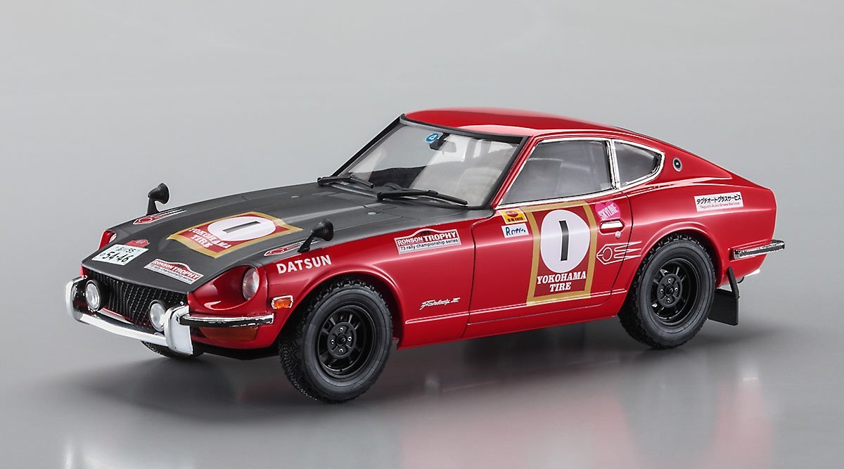 Hasegawa 20529 Nissan Fairlady Z &amp;quot;1973 TACS Clover Rally Winner&amp;quot; 1/24 – imagen 2