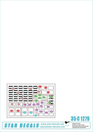 Star Decals 35-C1279 Lebanese Tanks &amp;amp; AFVs 9 1/35 – imagen 2