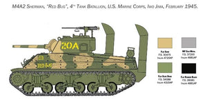 Italeri 6583 M4A2 Sherman US Marines Corps 1/35 – immagine 2