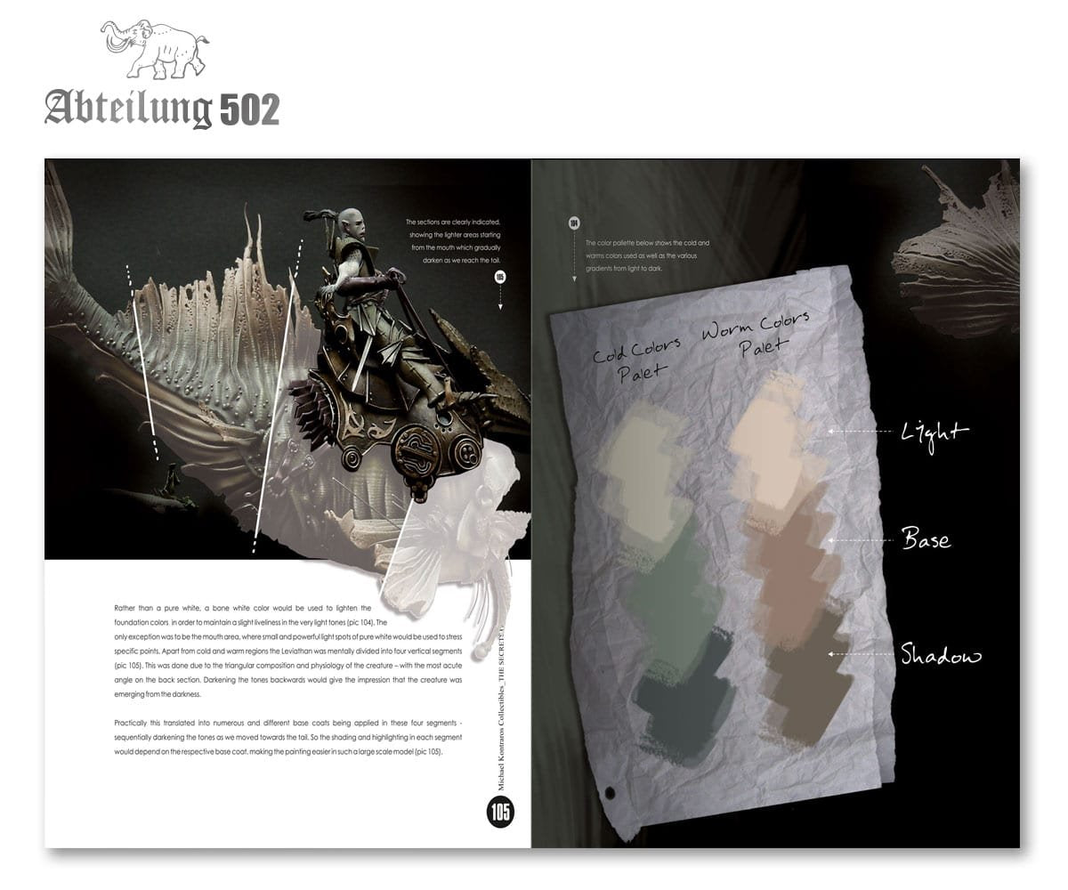 ABTEILUNG ABT715 THE SECRETS OF LEVIATHAN: SCULPTING &amp;amp; PAINTING TECHNIQUES (English) – Bild 3