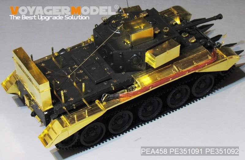 Maquette Voyager PEA458 WWII UK Cromwell Mk. IV/Centaur CSMk IV Bottes de gué profondes (Pour TAMIYA 35221/35232) 1/35  – image 5