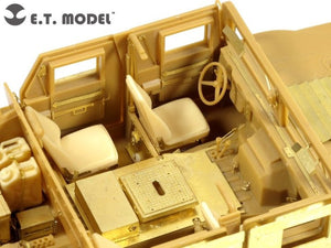 E.T. Model E35-075 US ARMY M1114 HUMVEE Gunner Protection Kit (For BRONCO Kit) 1/35 – immagine 5