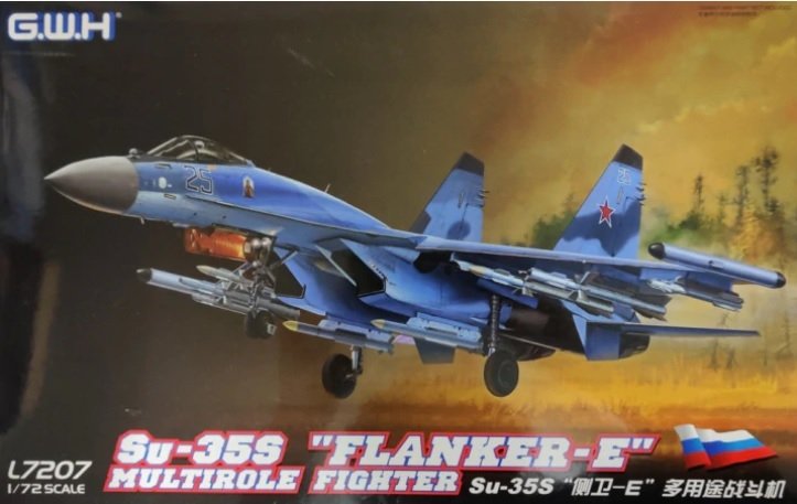 Great Wall Hobby L7207 Su-35S &amp;quot;Flanker-E&amp;quot; Multirole Fighter 1/72