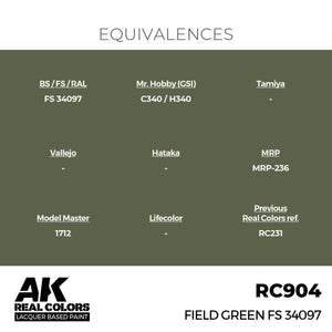 AK Interactive RC904 Field Green FS 34097 17 ml – Bild 3