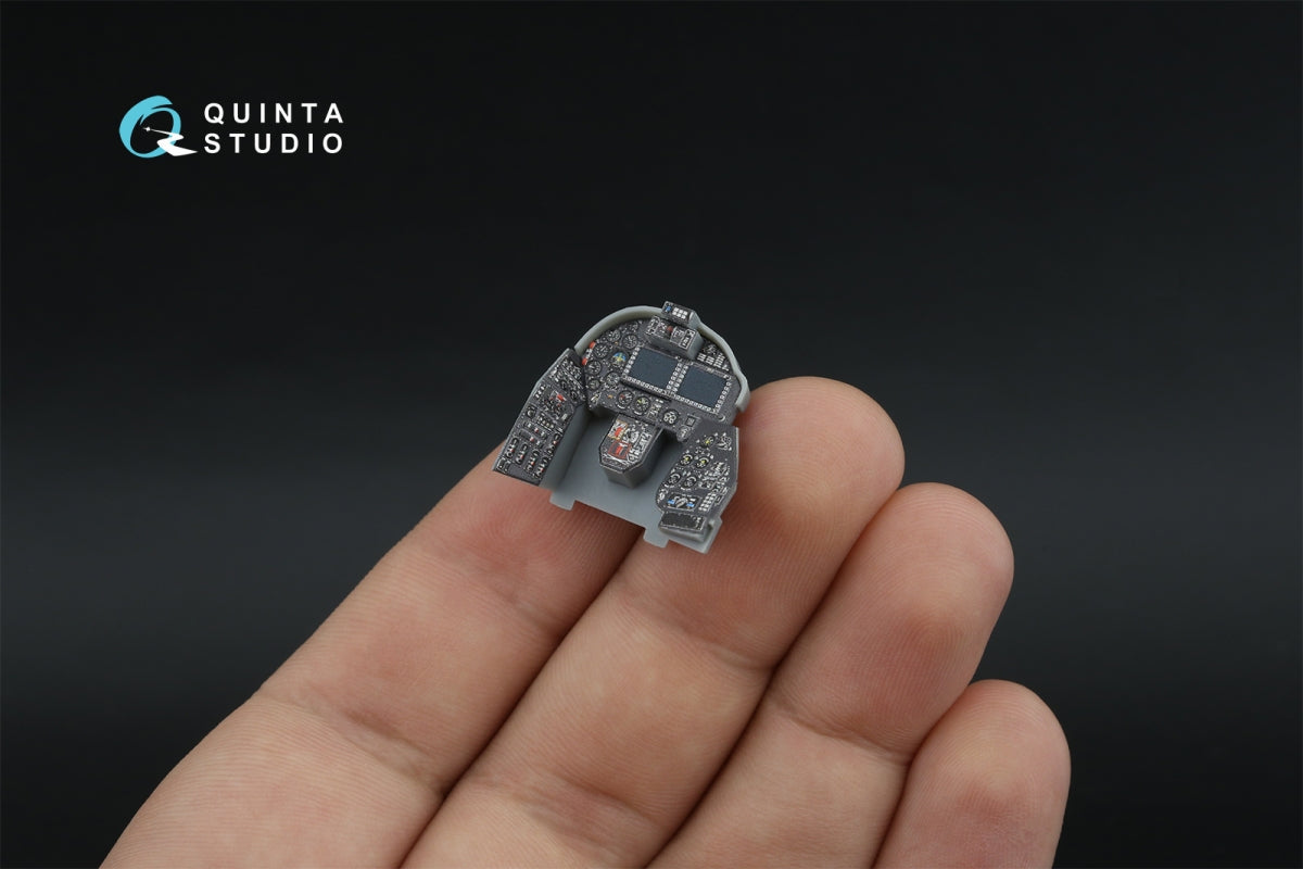 Quinta Studio QDS-48629 Mi-35 3D-Printed &amp; coloured Interior on decal paper (Trumpeter) (Small version) 1/48