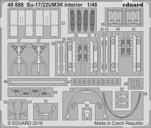 Eduard 49888 Su-17/22UM3K interior KITTY HAWK 1/48 – imagen 2