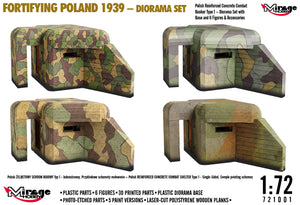 Mirage 721001 Fortifying Poland 1939 - Diorama Set 1/72 – zdjęcie 3
