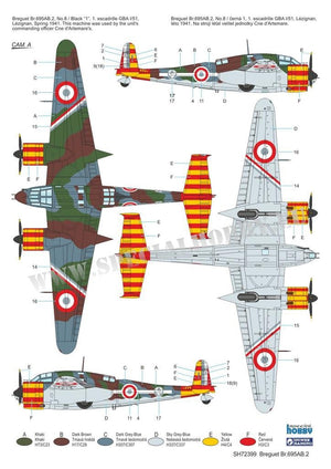 Special Hobby 72399 Breguet Br. 695AB.2 1/72 – image 4