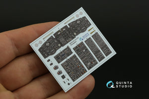 Quinta Studio QD35124 CH-47D 3D-Printed coloured Interior on decal paper (Trumpeter) 1/35 – immagine 3