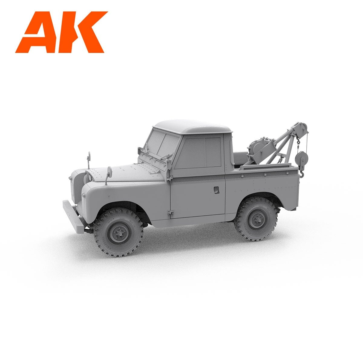AK Interactive AK35014 LAND ROVER 88 SERIES IIA CRANE-TOW TRUCK 1/35 – Bild 7