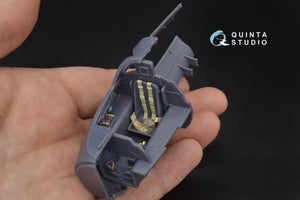 Quinta Studio QD32017 Me 163B 3D-Printed &amp;amp; coloured Interior on decal paper (for Meng kit) 1/32 – immagine 4