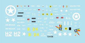Star Decals 72-A1036 US S.P. Howitzers. M7 Priest, M8 HMC and M4 (105mm). 75th-D-Day-Special. Normandy and France in 1944 1/72 – imagen 3